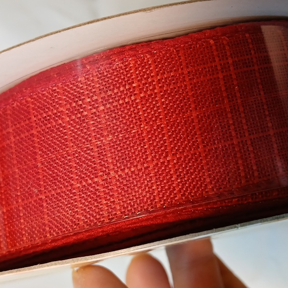 Red Ribbon Roll - Checkered - Picture 4 of 5